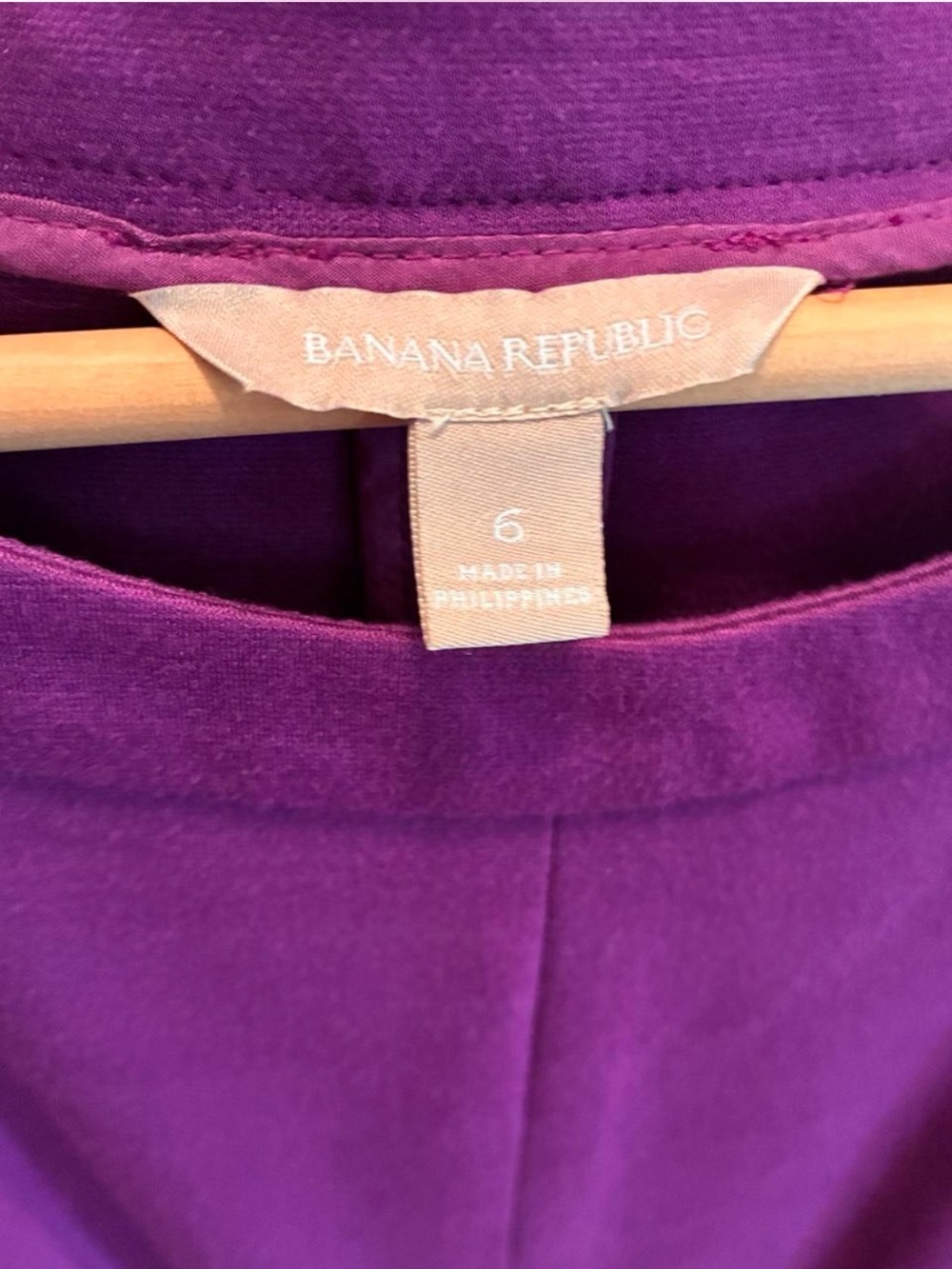 Banana Republic Plum Sleeveless Sheath Dress - Picture 4 of 6
